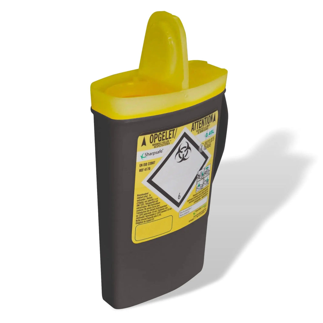 Coletor de Resíduos Sharpsafe - Hospidex - Minha Podologia