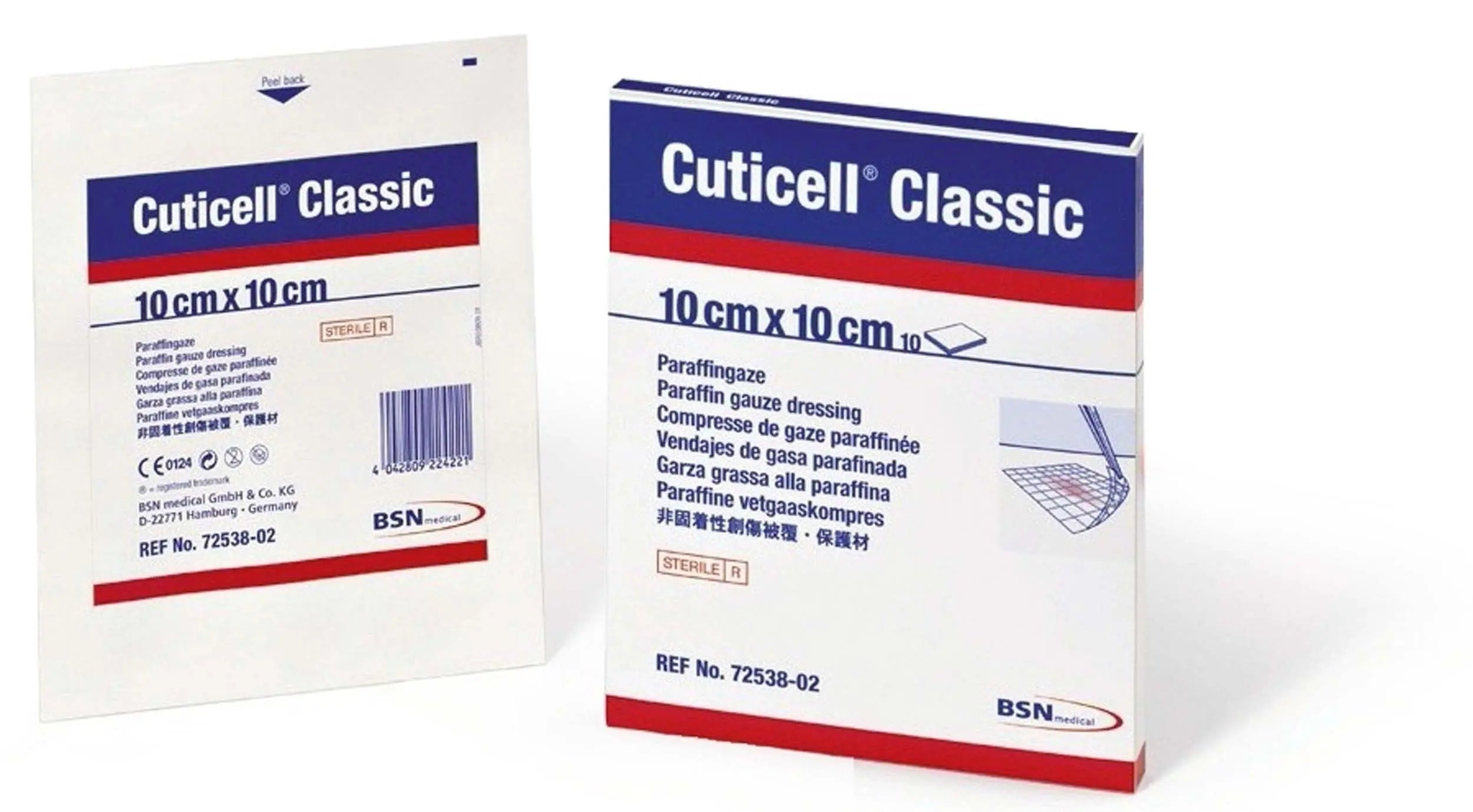 Compresse de gaze paraffinée Cuticell - BSN Medical BSN Medical 