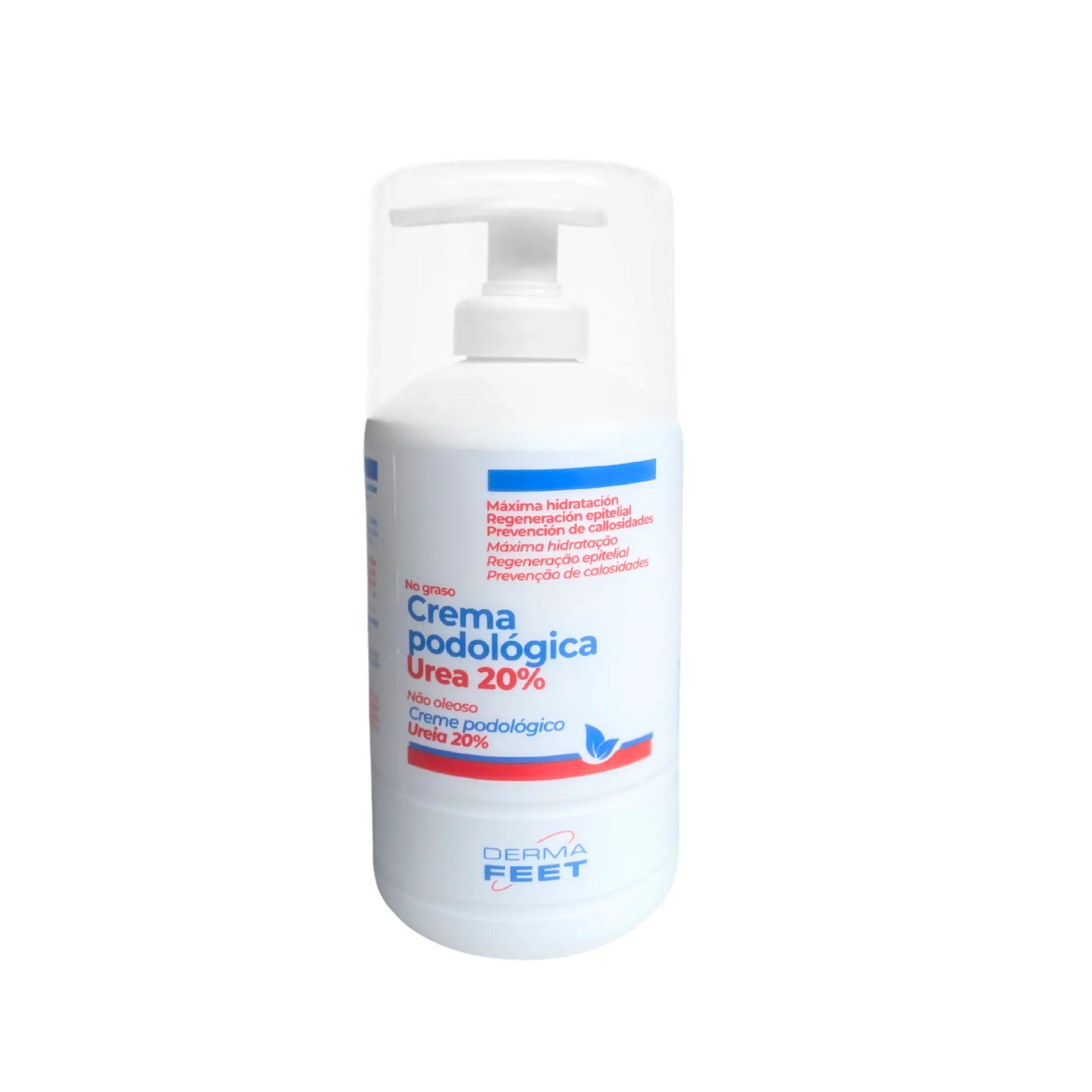 Crème pour les pieds à base d'urée 20 % - 480 ml - Herbitas Dermafeet 