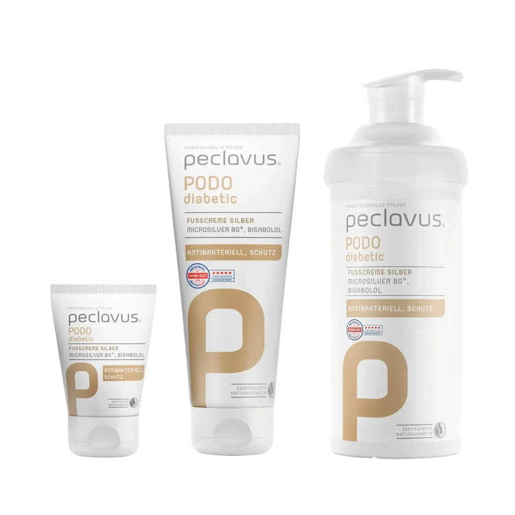 Creme prateado para pés diabéticos - Peclavus Peclavus 