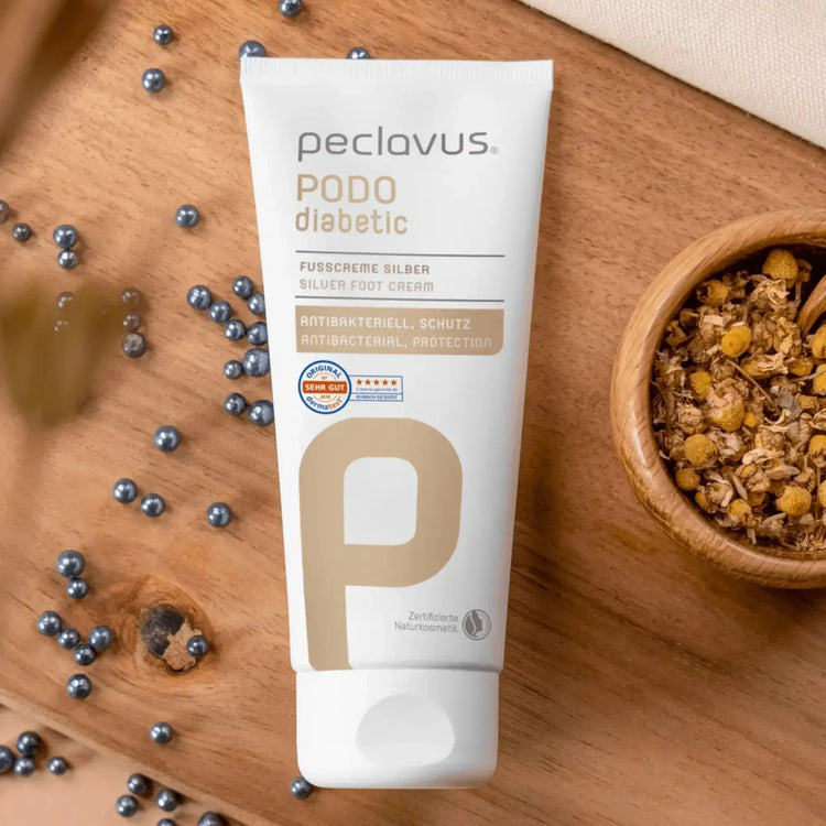 Creme prateado para pés diabéticos - Peclavus Peclavus 