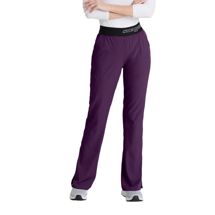 Dazy - Pantalon médical avec élastique - Femme - Skechers SKECHERS  Aubergine / XL