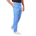 Dyonisos - Calça médica - Unissex - Cinto elástico - 2 bolsos - Phirejo