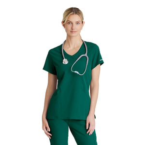 Reliance Top - Haut médical avec col croisé - Femme - Skechers SKECHERS