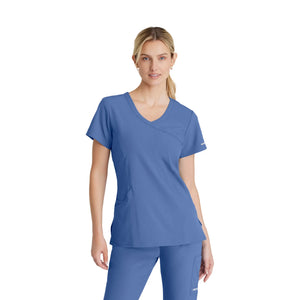 Reliance Top - Haut médical avec col croisé - Femme - Skechers SKECHERS
