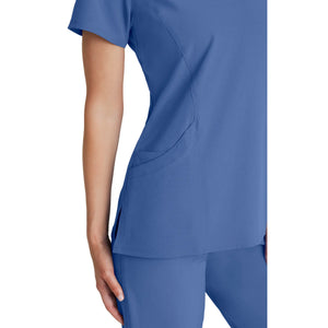 Reliance Top - Haut médical avec col croisé - Femme - Skechers SKECHERS