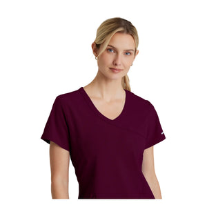 Reliance Top - Haut médical avec col croisé - Femme - Skechers SKECHERS