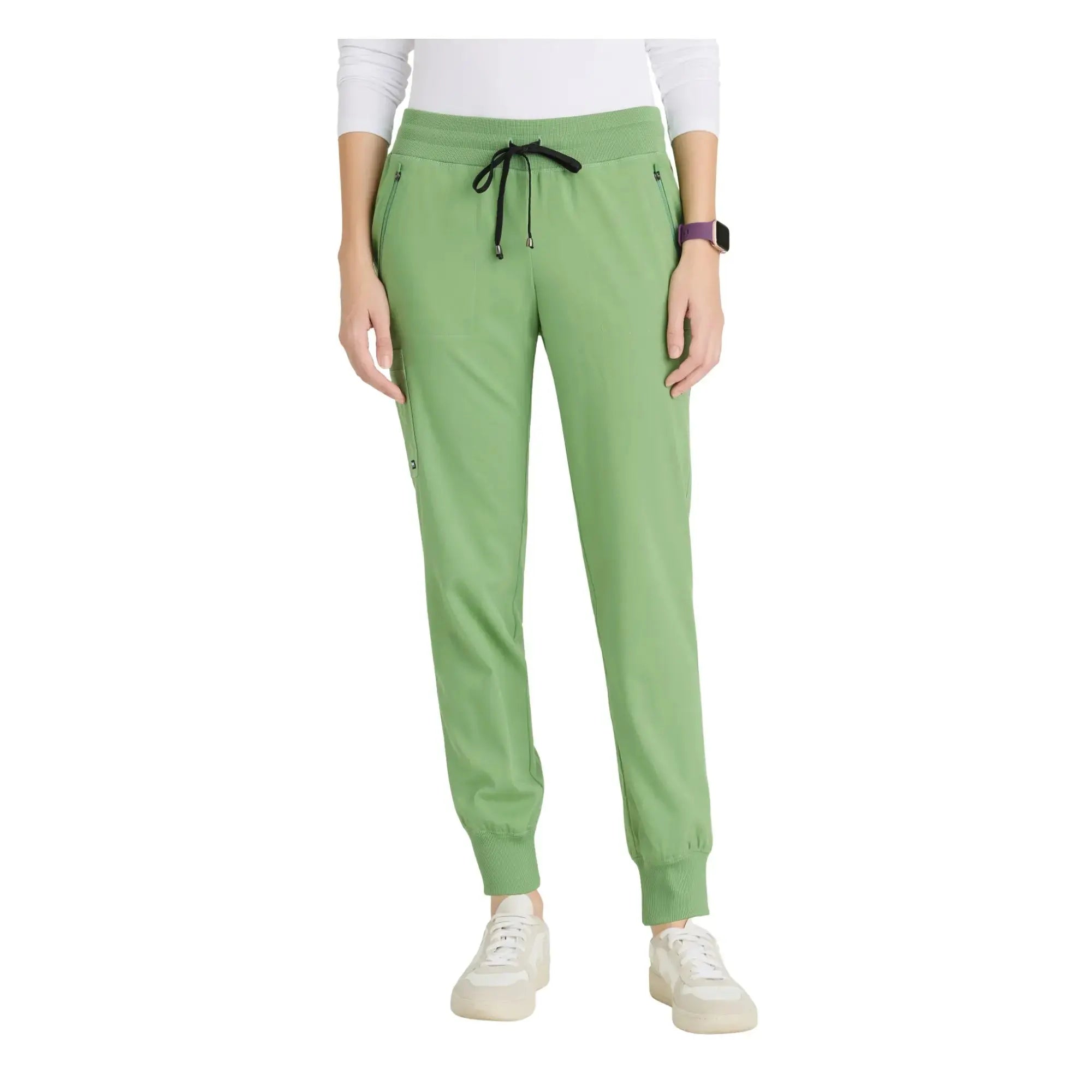 Eden – Joggers com cordão – Mulheres – Grey’s Anatomy Stretch Grey’s Anatomy  Basil Green / XL