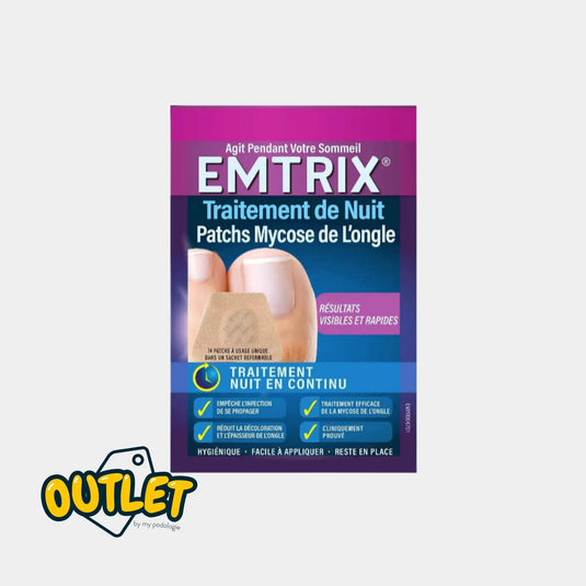 Emtrix - Traitement Mycose de l'ongle - 14 Patchs de Nuit // Date courte Urgo 