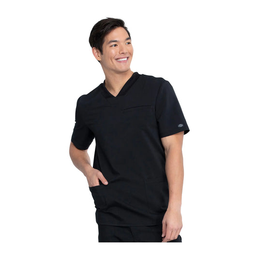 Espelette - Tunique col V - Manches courtes - Homme - Dickies Dickies  Noir-3XL