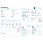 Fichas de exame - Pacote de 50, 100 ou 200 - Essential by My Podologie