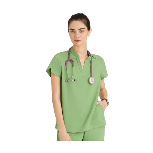 Flora - Túnica com gola listrada - Mulher - Grey’s Anatomy Stretch GREYS ANATOMY STRETCH