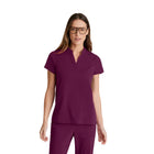 Flora - Túnica com gola listrada - Mulher - Grey’s Anatomy Stretch