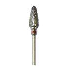 E5453 Rebarba de carboneto de tungstênio - Abrasão de unha normal a espessa - Dente cruzado intermediário - 6,0 mm