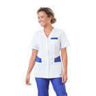 Gaia - Blusa manga curta - Gola V - Mulher - 70 cm - Phirejo
