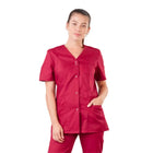 Gaia - Blusa manga curta - Gola V - Mulher - 70 cm - Phirejo
