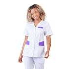 Gaia - Blusa manga curta - Gola V - Mulher - 70 cm - Phirejo