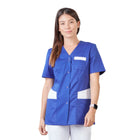 Gaia - Blusa manga curta - Gola V - Mulher - 70 cm - Phirejo