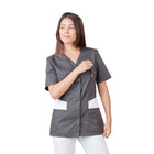 Gaia - Blusa manga curta - Gola V - Mulher - 70 cm - Phirejo