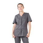 Gaia - Blusa manga curta - Gola V - Mulher - 70 cm - Phirejo
