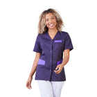 Gaia - Blusa manga curta - Gola V - Mulher - 70 cm - Phirejo