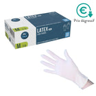 Luvas de exame - Látex - Sem pó - Ambidestro - Caixa com 100 - My Médical