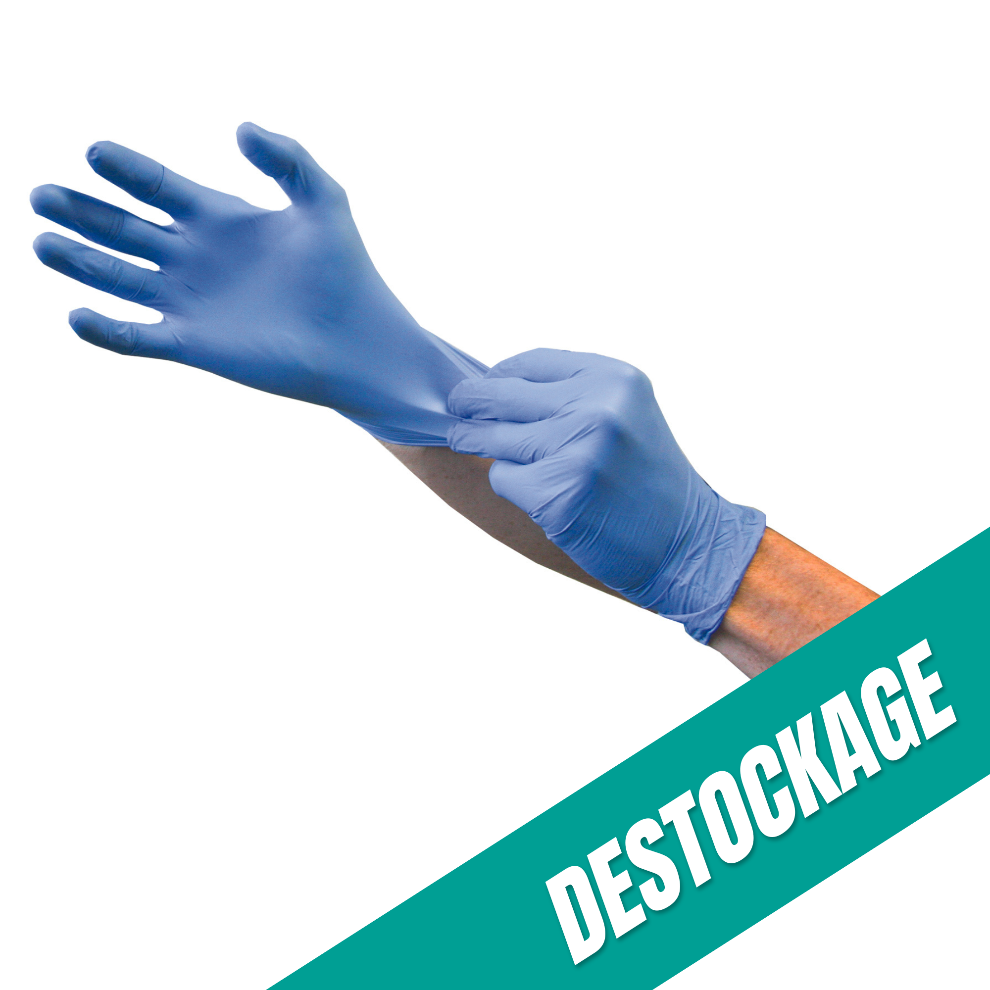 Examination gloves - Nitrile - Powder-free - Ambidextrous - Box of 100 - My Podologie // Clearance