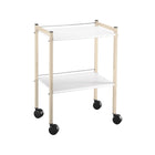 Mesa pedestal com 2 bandejas - 60 x 40 cm - MY MEDICAL