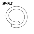 Bandagem Tubular Hapla - 4 diâmetros - Simples ou dupla - 12 tubos