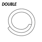 Bandagem Tubular Hapla - 4 diâmetros - Simples ou dupla - 12 tubos