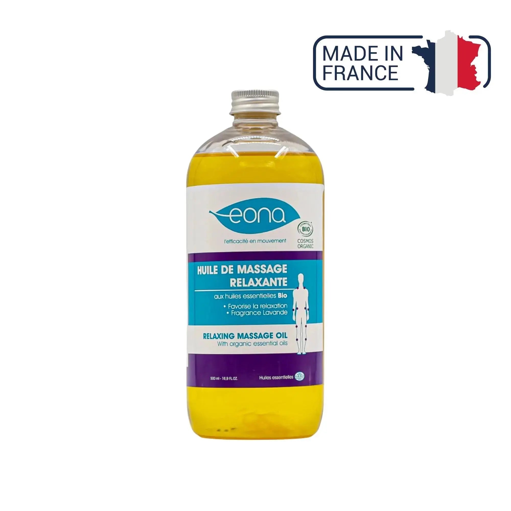 Óleo de massagem - Relaxante - Orgânico - 2 capacidades - Eona Eona 