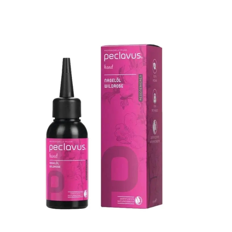 Óleo hidratante para cutículas e unhas - Fragrância Wild Rose - Peclavus - My Podologie