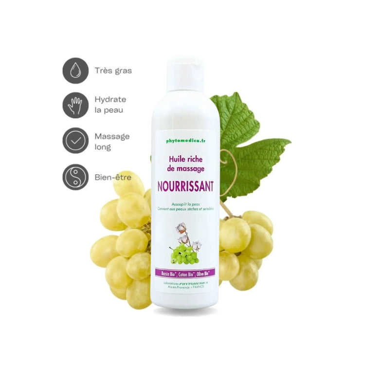 Rich Nourishing Massage Oil - 500 ml - Phytomedica Laboratoires Phytomedica 