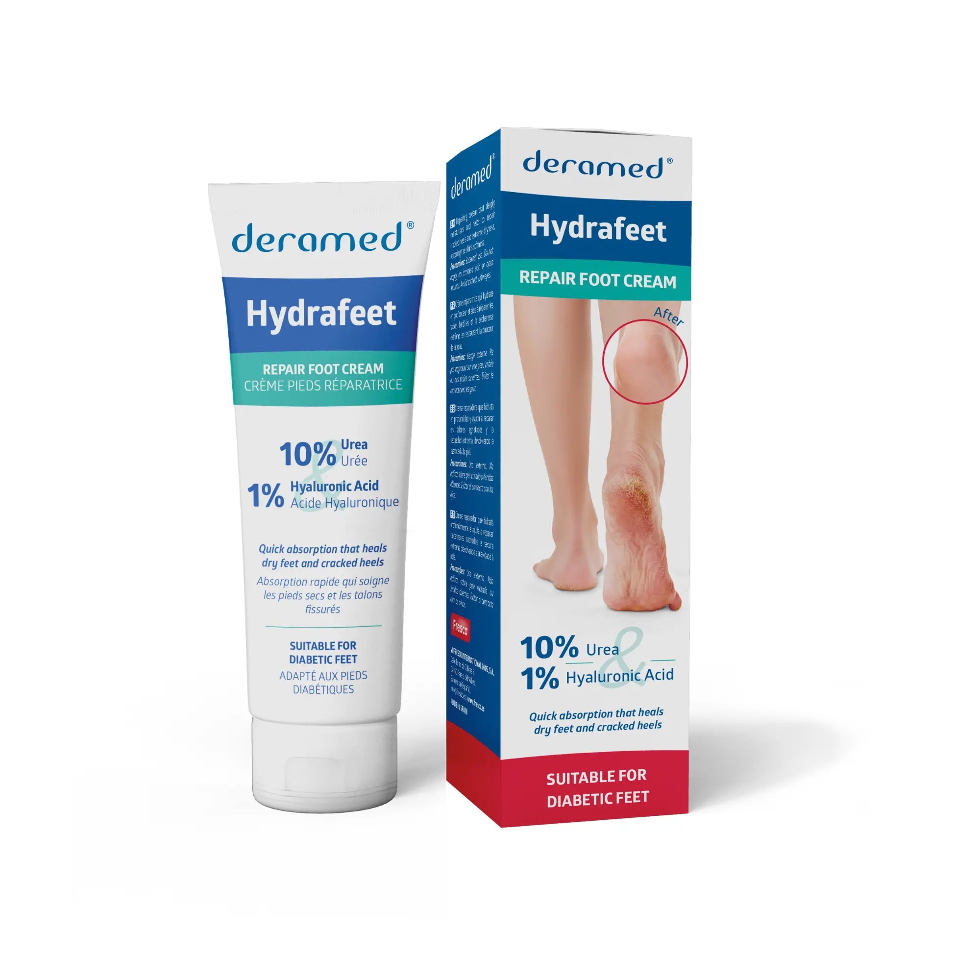Hydrafeet - Foot repair cream - 75 ml - Deromed® Fresco Podologia 