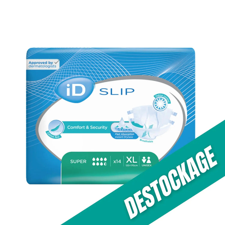 ID Slip - Fraldas para Adultos - Vários Tamanhos e Absorções // Liquidação - My Médical