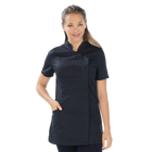 Inès - Blusa longa - Manga curta - Mulher - 105 cm