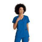 Kim - Túnica cruzada com decote em V - Mulher - Grey’s Anatomy Stretch