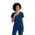 Kim - Túnica cruzada com decote em V - Mulher - Grey’s Anatomy Stretch
