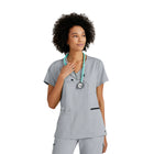 Kim - Túnica cruzada com decote em V - Mulher - Grey’s Anatomy Stretch