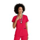 Kim - Túnica cruzada com decote em V - Mulher - Grey’s Anatomy Stretch