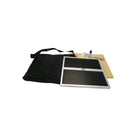 Kit complet pour empreinte = Podographe double + 1 encre + 1 rouleau + 50 feuilles + 1 sac de rangement