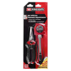 Kit spécial - Ciseaux coupe-tout, cutter, mètre mesureur 3m - Facom
