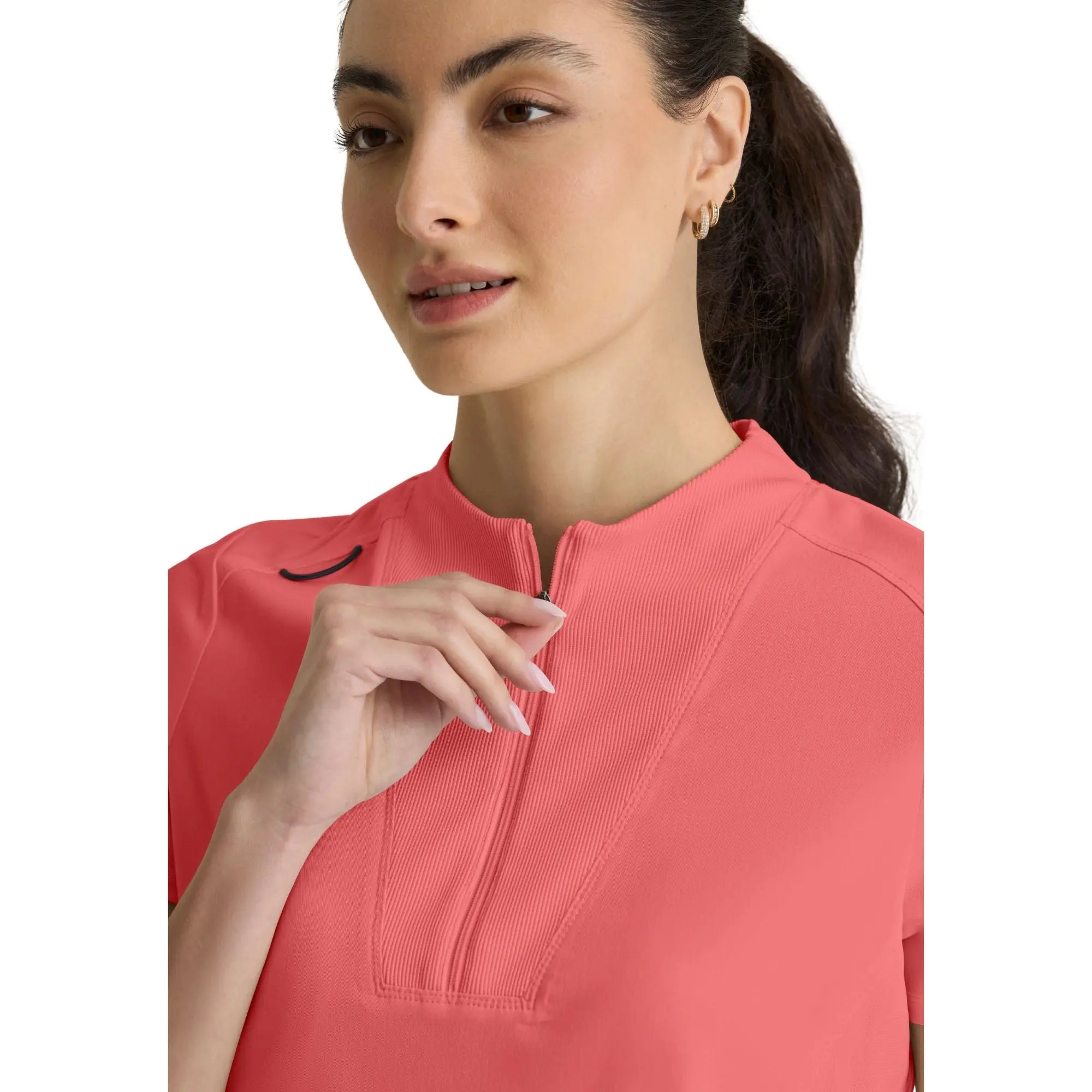 Kristi - Túnica com zíper e gola alta - Mulher - Grey’s Anatomy Stretch Grey’s Anatomy 