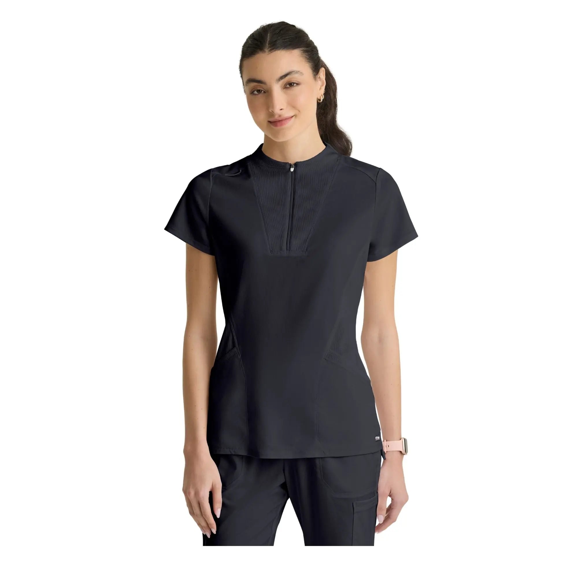 Kristi - Túnica com zíper e gola alta - Mulher - Grey’s Anatomy Stretch Grey’s Anatomy 