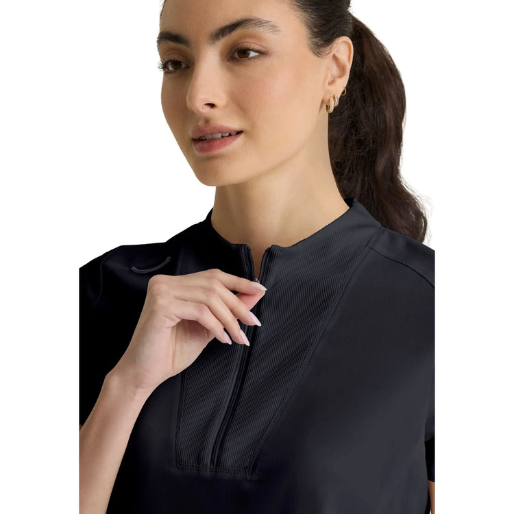 Kristi - Túnica com zíper e gola alta - Mulher - Grey’s Anatomy Stretch Grey’s Anatomy 