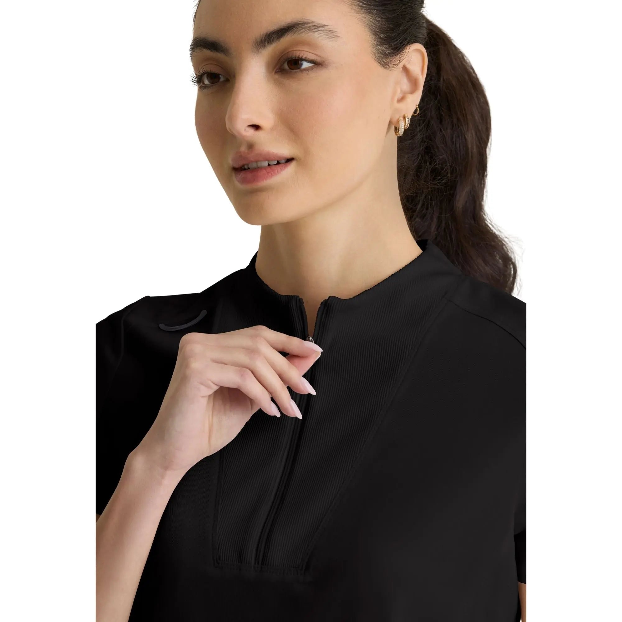 Kristi - Túnica com zíper e gola alta - Mulher - Grey’s Anatomy Stretch Grey’s Anatomy 