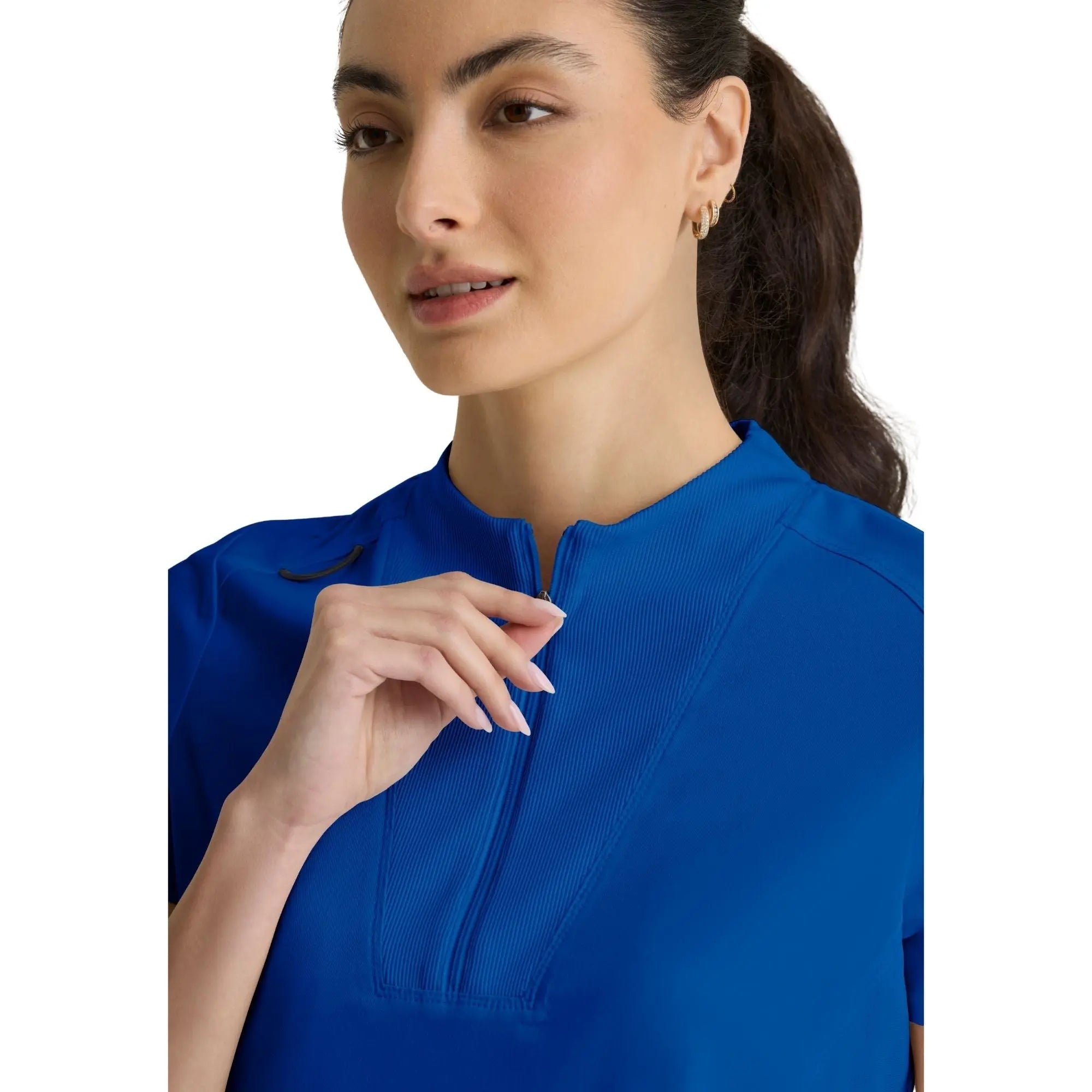 Kristi - Túnica com zíper e gola alta - Mulher - Grey’s Anatomy Stretch Grey’s Anatomy 