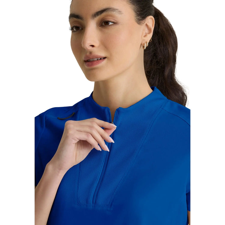 Kristi - Túnica com zíper e gola alta - Mulher - Grey’s Anatomy Stretch Grey’s Anatomy 