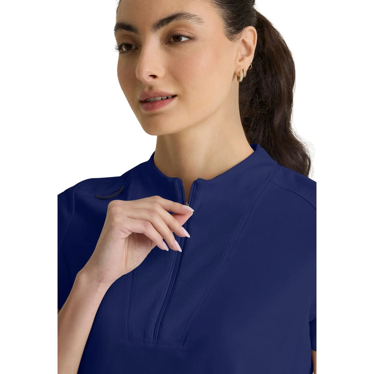 Kristi - Túnica com zíper e gola alta - Mulher - Grey’s Anatomy Stretch Grey’s Anatomy 