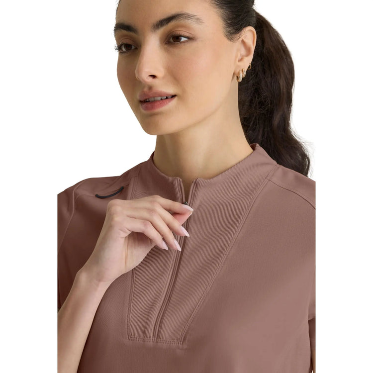 Kristi - Túnica com zíper e gola alta - Mulher - Grey’s Anatomy Stretch Grey’s Anatomy 